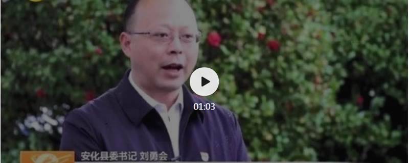 有关于安化县委书记刘勇会：做好茶旅文康融合发展文章的热门新闻