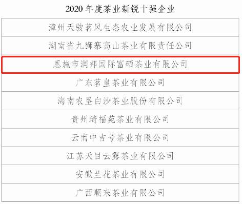 关于2020年恩施硒茶产业发展大事记(四)的热门资讯(3)