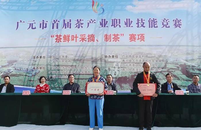 有关于广元市首届茶产业职业技能竞赛采茶与制茶比赛成功举办的新闻(7)
