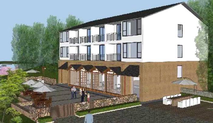 有关于微改造 精提升，朝阳山平阳黄汤文化展新颜！的信息(7)