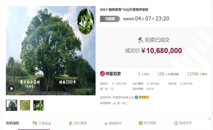 有关于茶行业|劲爆头条:1068万元就干了这么一件事!!!的热门信息