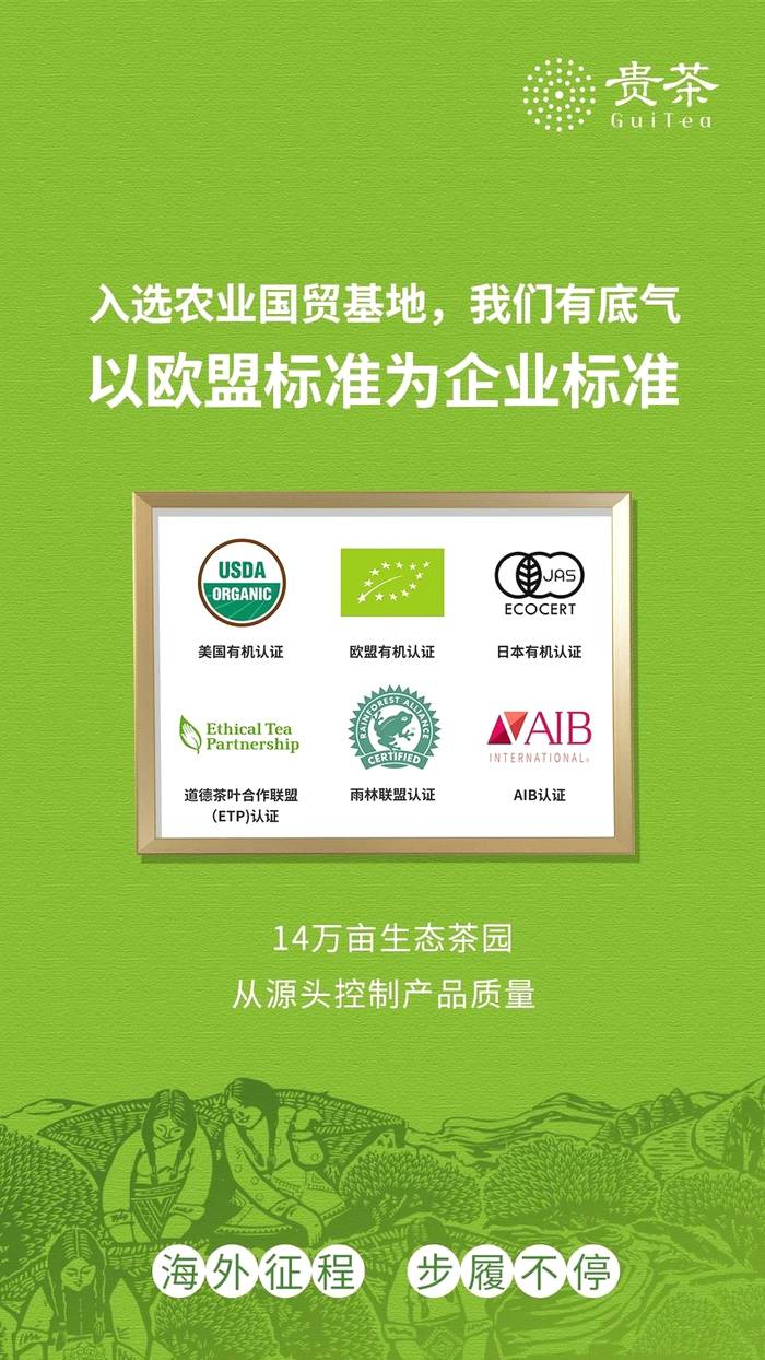 关于贵茶集团入选首批农业国际贸易高质量发展基地！的最新信息(1)