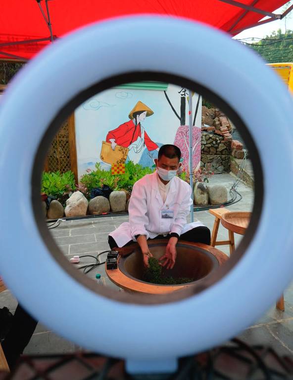 有关于江西汤湖镇:“狗牯脑”茶开园节 28万亩春茶开采的最新资讯(2)