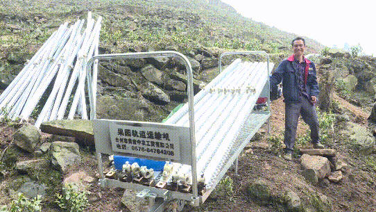 有关于宜宾这片茶园长出了一条“轻轨”！载重可达450公斤！的新闻(1)