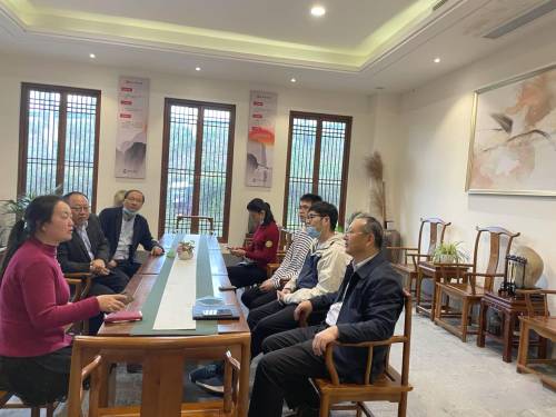 有关于农业农村部贸易促进中心到雅安市调研蒙顶山茶产业发展及出口情况的新闻