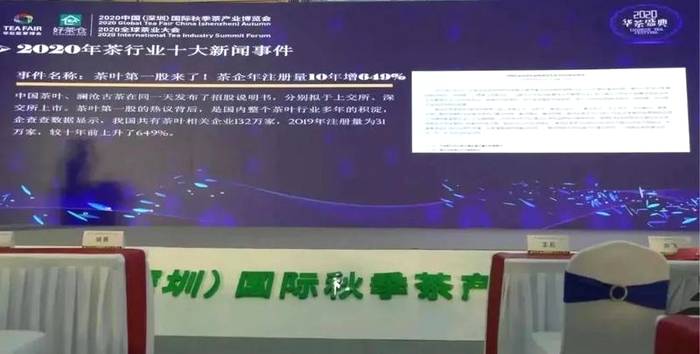 关于一文回顾2020年茶行业的十大新闻事件的最新资讯(6)