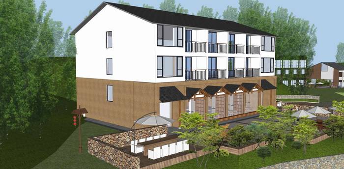 有关于微改造 精提升，朝阳山平阳黄汤文化展新颜！的信息(8)