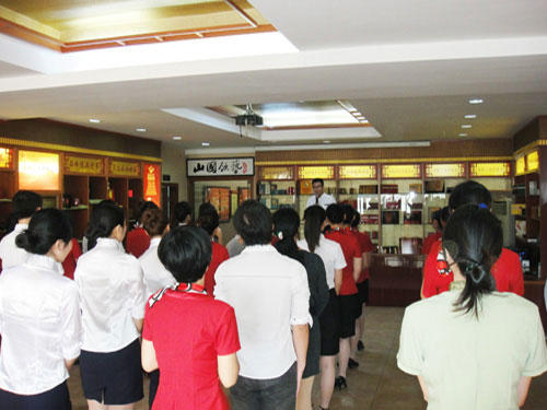 关于山国饮艺10月份新员工培训圆满落幕的消息