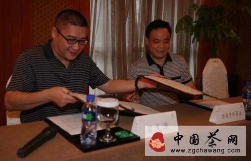有关于2013中国茶叶博览会搭桥，碧生源结缘雅安茶企的消息(1)