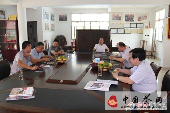 有关于福建省茶叶协会领导赴福鼎点头调研茶叶产业的最新消息(1)