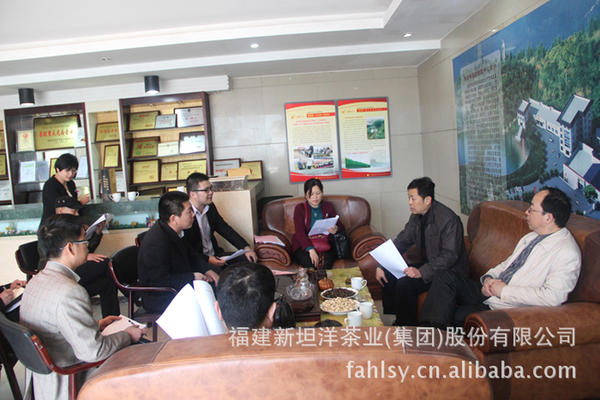 有关于省质监局至我司做“茶叶标准化技术委员会红茶工作组”进度调研的消息(1)