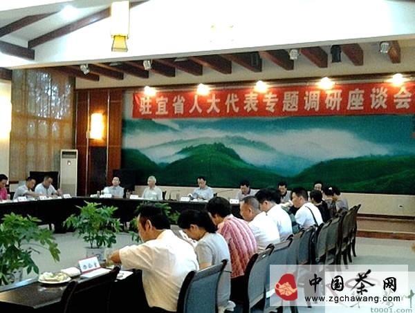 有关于驻宜省人大代表一行邱场乡调研指导茶叶产业发展的消息