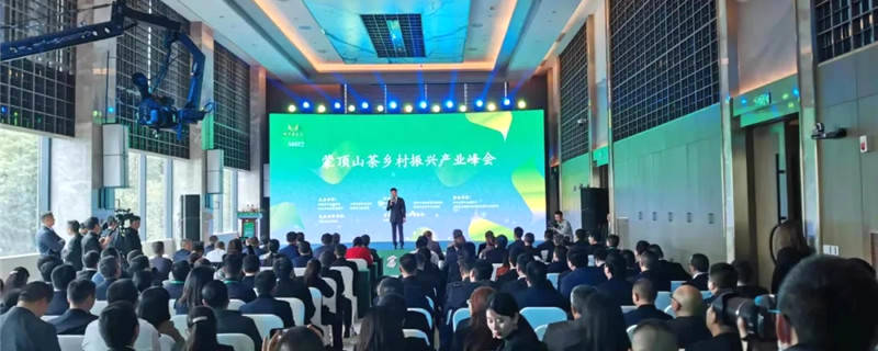 有关于“一片茶叶富裕一方百姓”——蒙顶山茶乡村振兴产业峰会举行的热门新闻