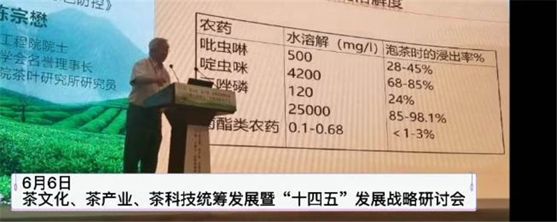 关于陈宗懋院士点赞贵州举全省之力做好茶园绿色防控的新闻