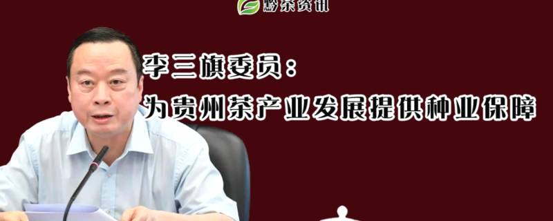 关于李三旗委员：为贵州茶产业发展提供种业保障的最新资讯