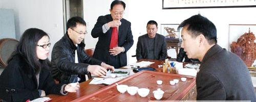 关于中茶院专家郑国建赴安溪品茶“论道”的消息