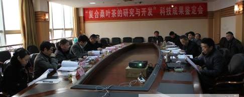 有关于“复合桑叶茶的研究与开发”项目通过科技成果鉴定的最新资讯