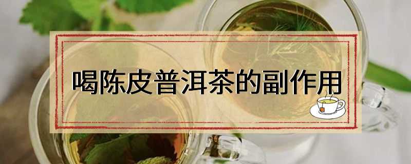 喝陈皮普洱茶的副作用