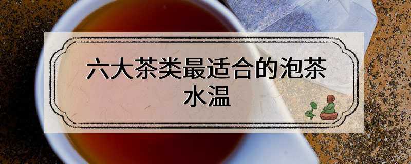 六大茶类最适合的泡茶水温