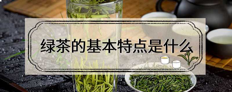绿茶的基本特点是什么