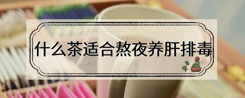 什么茶适合熬夜养肝排毒