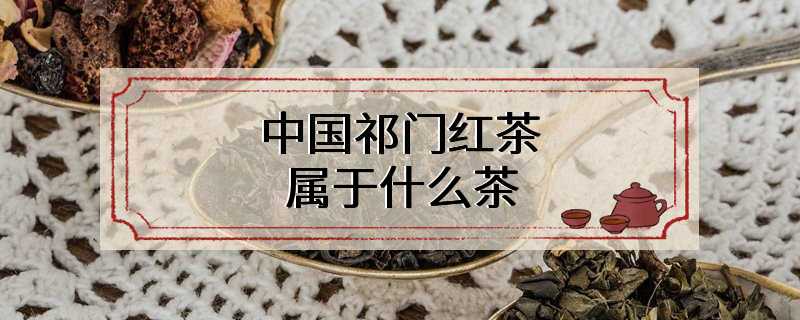 中国祁门红茶属于什么茶