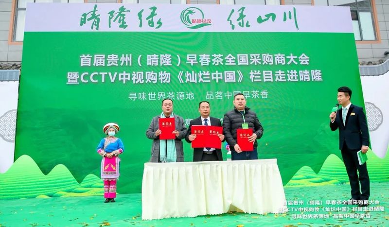 有关于首届贵州早春茶全国采购商大会在晴隆召开的内容(3)