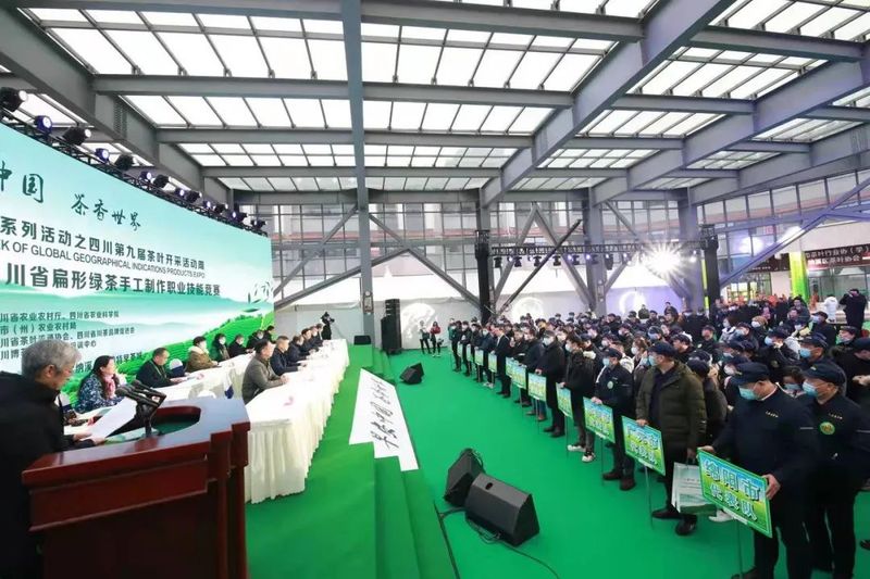 关于“天府龙芽杯”2022年四川省扁形绿茶手工制作职业技能竞赛成功举行！的资讯(4)