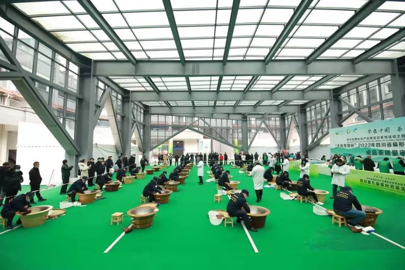 关于“天府龙芽杯”2022年四川省扁形绿茶手工制作职业技能竞赛成功举行！的资讯(5)