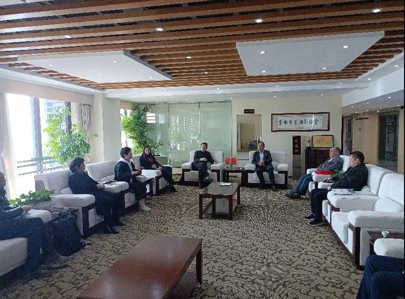 有关于广东相关茶业会到云南省普洱茶协会交流的资讯(1)