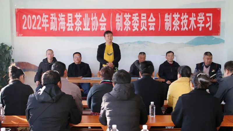 关于勐海县茶业协会开展茶业技术技能培训的相关信息(1)