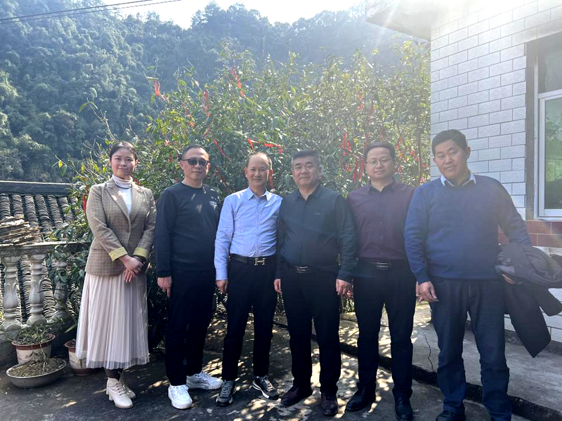有关于常德市茶文化促进会会长胡友铎一行来湘西调研茶产业的最新消息(2)