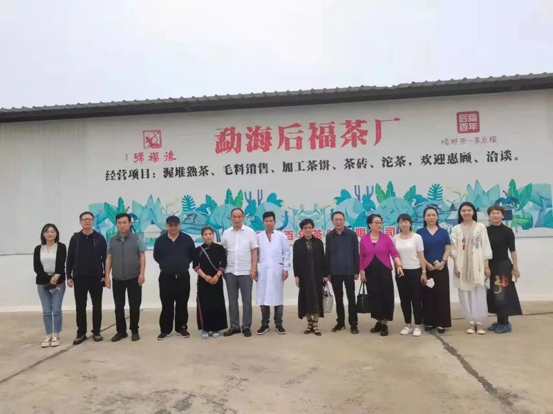 有关于云南省普洱茶协会走进勐海-调研走访部分会员单位的资讯(6)