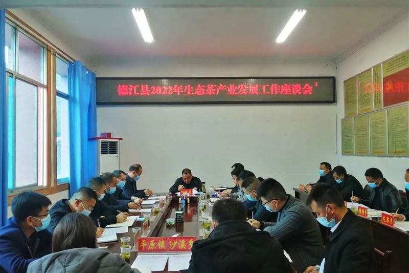 关于德江县2022年生态茶产业发展工作座谈会召开的资讯