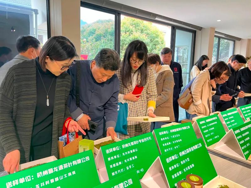 有关于西湖龙井茶核心产区群体种顶尖茶长啥样？精品茶样展示一睹芳容的内容(10)
