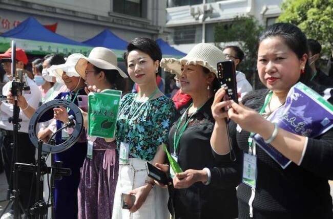 有关于湖北宜昌:百余名网络主播为三峡夷陵春茶代言的资讯(3)