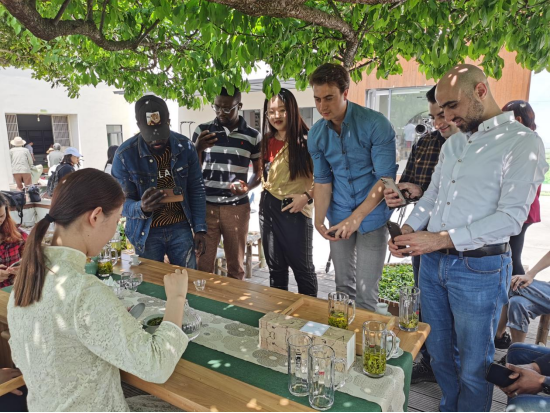 有关于品日铸茶，走共富路 绍兴柯桥外籍友人在平水分享农创共富故事的消息(3)