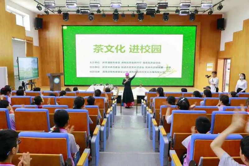 有关于一盏茶香润童心:茶文化走进常德校园的资讯