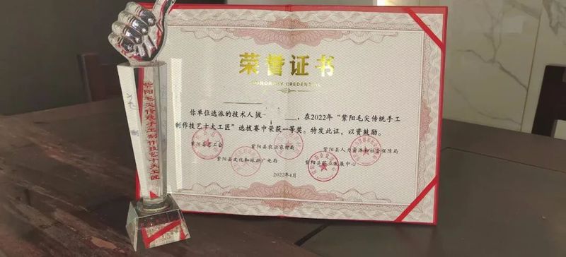 有关于2022年度紫阳毛尖传统手工制作技艺十大工匠选拔赛圆满落幕的内容(7)