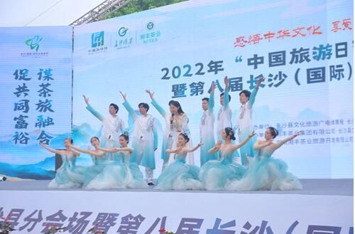 关于长沙县金井镇举行茶文化旅游节 绿茶助力乡村振兴的新闻(1)