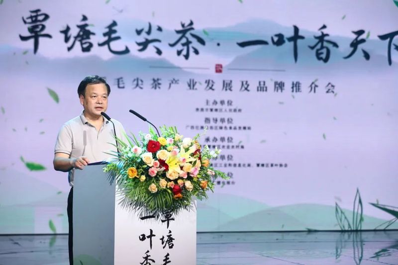 有关于覃塘毛尖茶产业发展及品牌推介会在南宁举行的新闻(3)