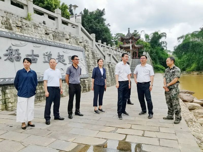关于讲好“茶船古道”故事，助力乡村振兴，范洪亮到六堡镇开展调研活动的最新消息(2)