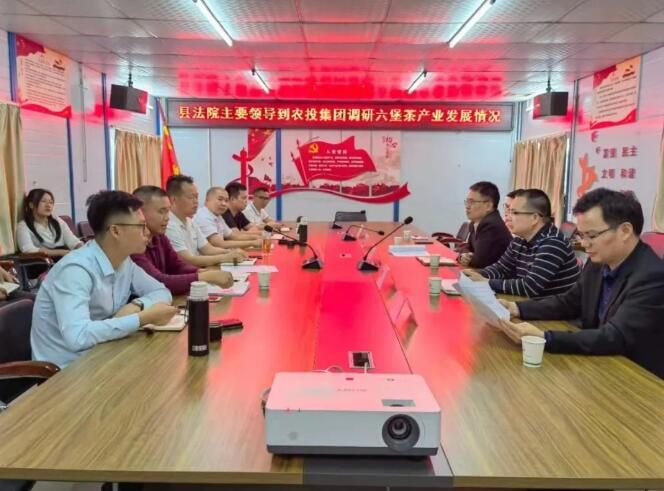 关于广西苍梧县法院“法律服务团”护航六堡茶产业发展纪事的新闻(2)