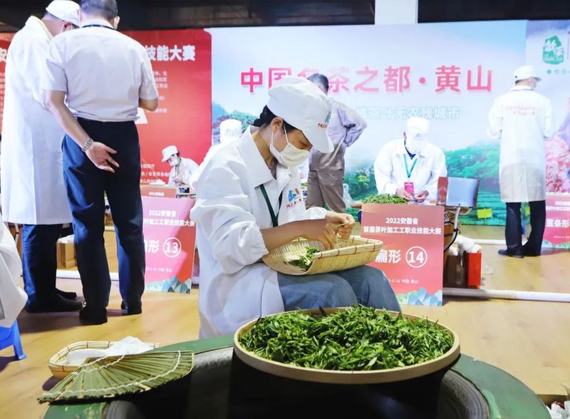 有关于高手云集!2022安徽省首届茶叶加工工职业技能大赛正式开赛!的信息(11)
