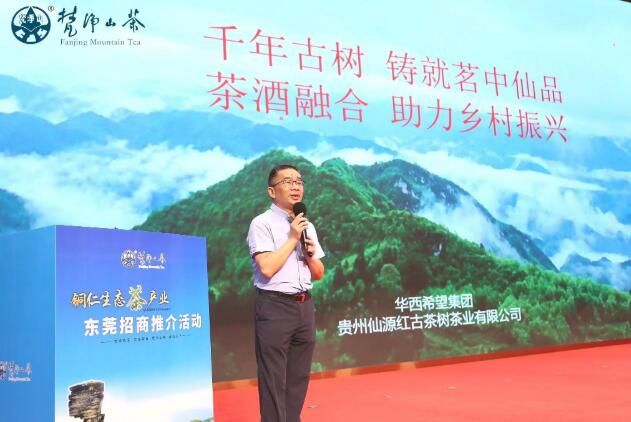 有关于贵州铜仁生态茶产业东莞招商推介会举行的新闻(1)