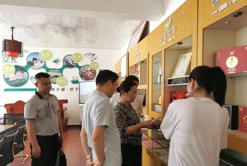 关于唐虹到香坝镇调研茶产业发展、乡村振兴等工作的消息(2)