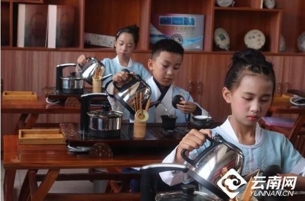 关于景谷县: “小小茶艺师”弘扬茶文化的相关内容