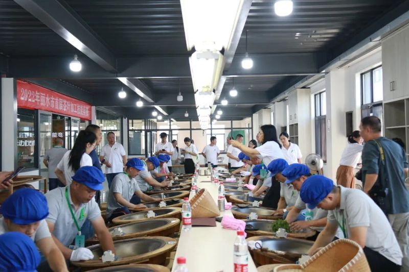 关于丽水首届茶叶加工技能竞赛在遂昌举办的资讯
