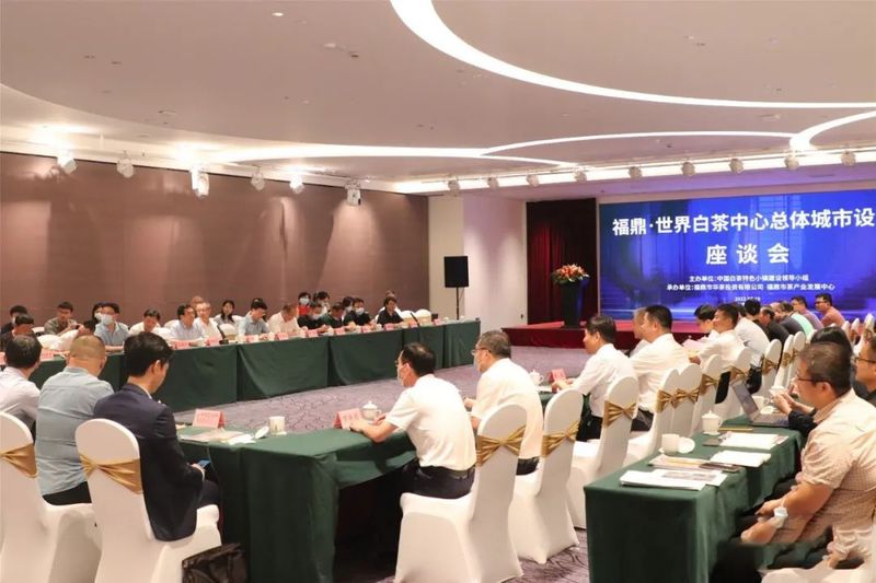 关于这场高规格座谈会，事关福鼎“世界白茶中心”总体城市设计的消息(1)