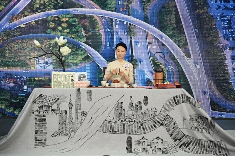 关于全国竞赛:弘扬中华优秀茶文化——第五届全国茶业职业技能竞赛茶艺竞赛总决赛在江西遂川开幕!的新闻(8)
